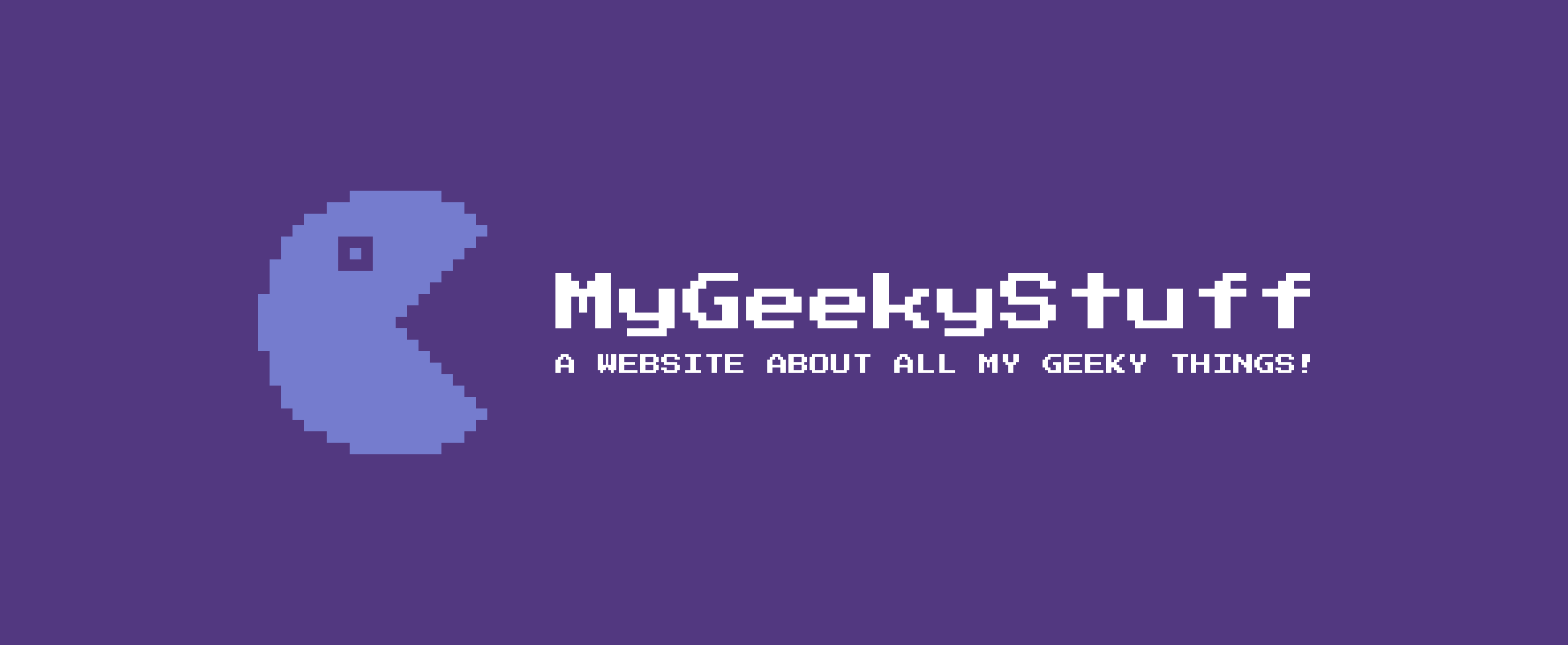 MyGeekyStuff Cover Logo